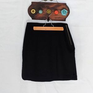LOFT Black Skirt